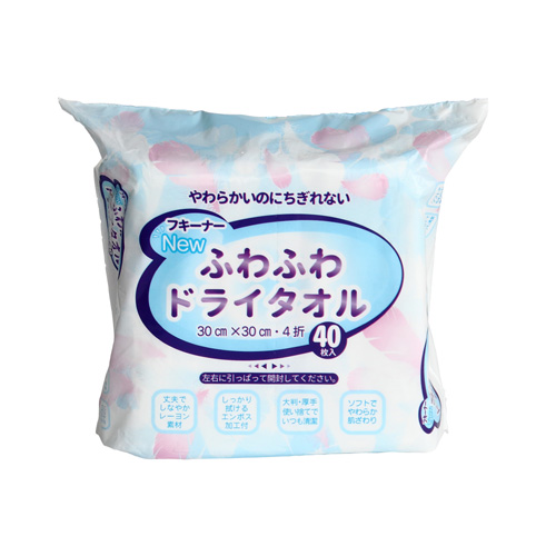フキーナー NEWふわふわドライタオル30cm×30cm 40枚