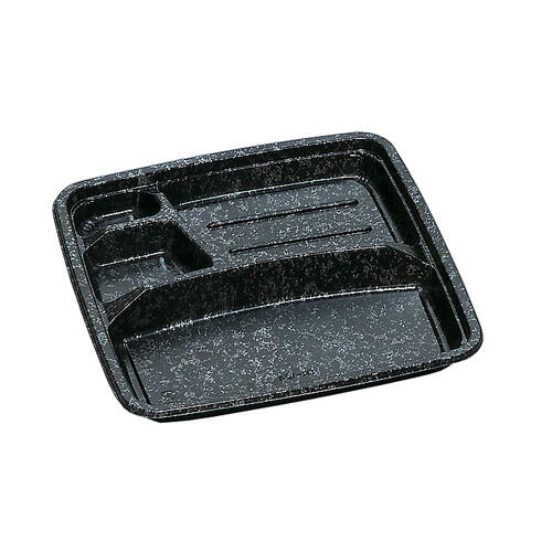 弁当容器 TR-124H みかげ黒 400枚