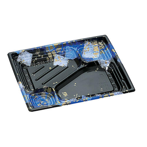 弁当容器 巧膳23-20-2H  華やぎ青 600枚