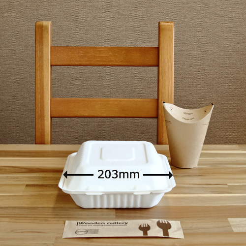 紙製弁当容器 P-SH08-3 200枚