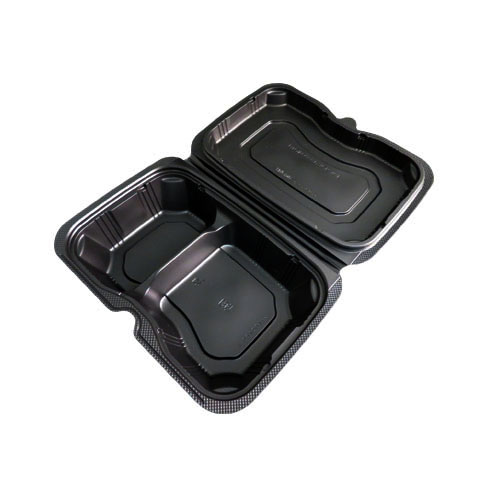 バイオデリカ シェルBOX60-1 黒（RHDT156） 200枚｜紙コップ