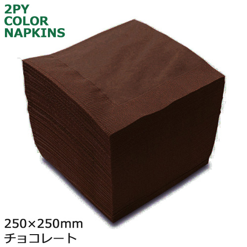 2プライナプキン4ツ折25cm(チョコレート) 3000枚
