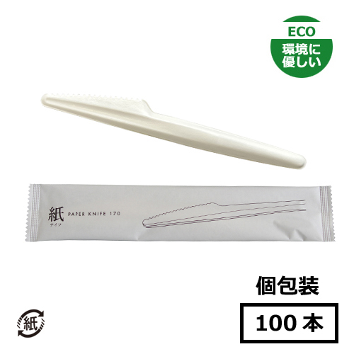 SBT 紙ナイフ（個包装）17cm 100本