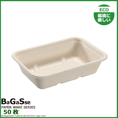 バガス REC BOX 550ml 50枚