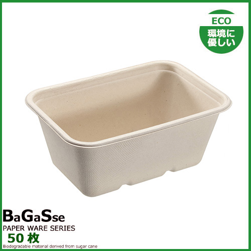 バガス REC BOX 1000ml 50枚