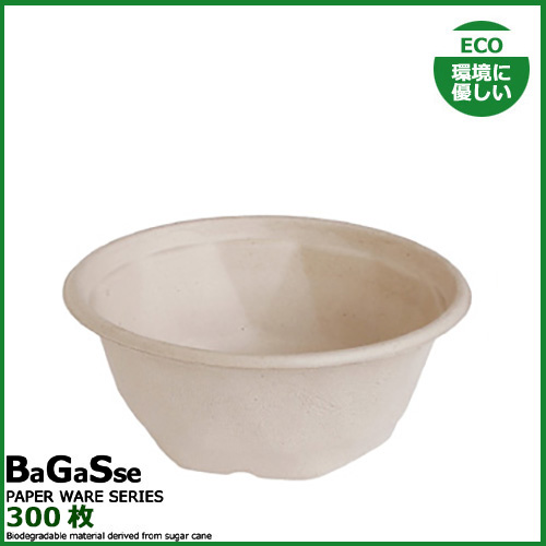 バガス ダイヤボウル 750ml 300枚