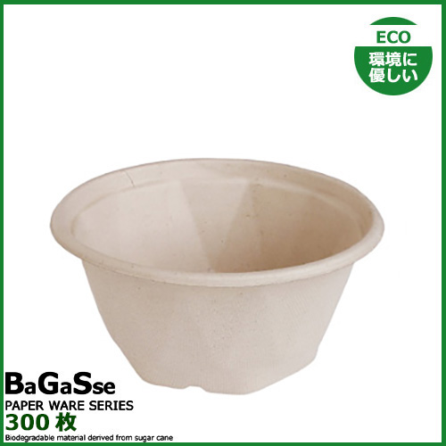 バガス ダイヤボウル 850ml 300枚