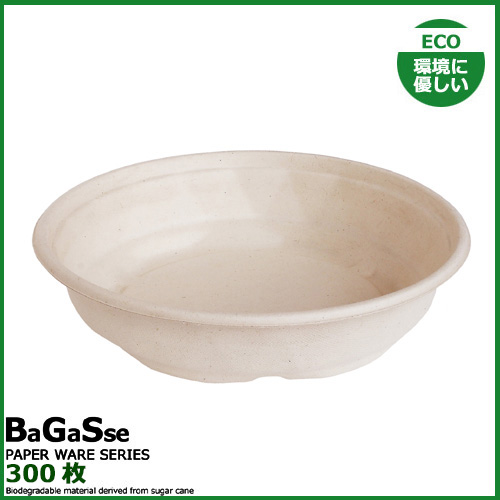 バガス ダイヤボウル 2000ml 300枚