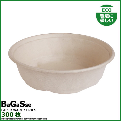 バガス ダイヤボウル 2500ml 300枚