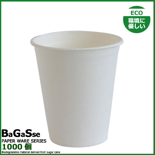 バガス 8ozカップ 1000個