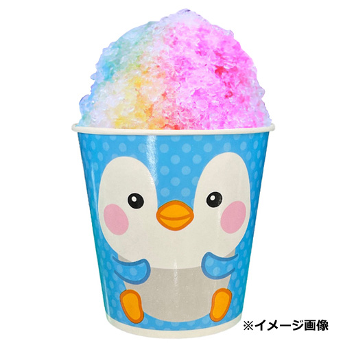 かき氷カップ ピースペンギン（250個、おまけ+25個）ＳＭ−４００