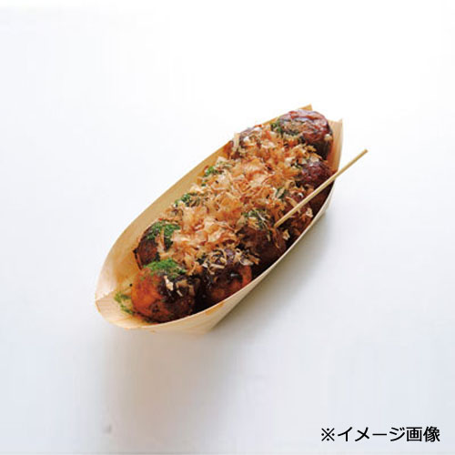 SWAN 舟皿 白樺舟皿6寸たこ焼き業務用 使い捨て皿 991枚 SWAN 舟皿 白樺舟皿 6寸 100枚/袋(ご注文単位10袋) 004636359 包装用品