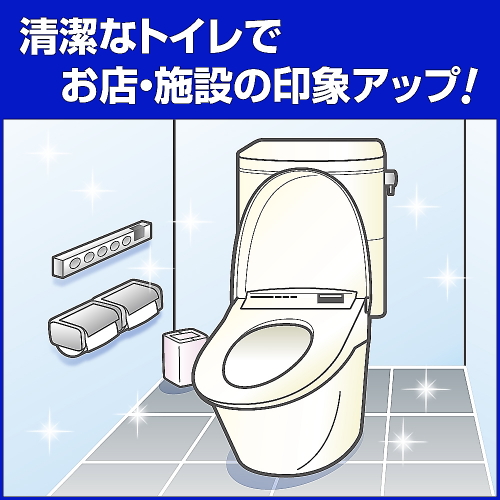 トイレマジックリン 消臭・洗浄スプレー ツヤツヤコートプラス エレガントローズの香り 業務用 2Ｌ×6本