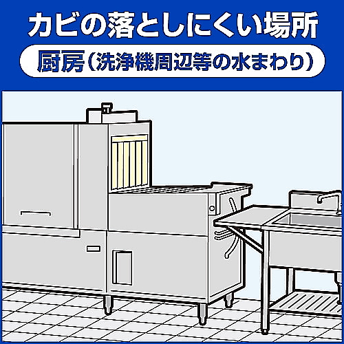 強力カビハイター 業務用 スプレー付き 1000ml×6本