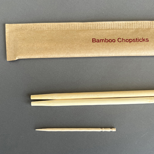 紙完封 竹丸箸6寸未晒 楊枝入 3000膳｜紙コップ・プラカップ