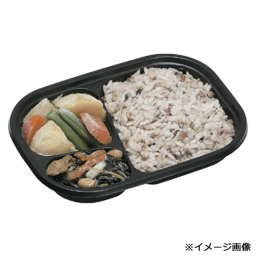 弁当容器 TR-52H 黒 未使用 福助工業 耐寒耐熱容器 TR-52H 黒 900枚｜紙コップ・プラカップ