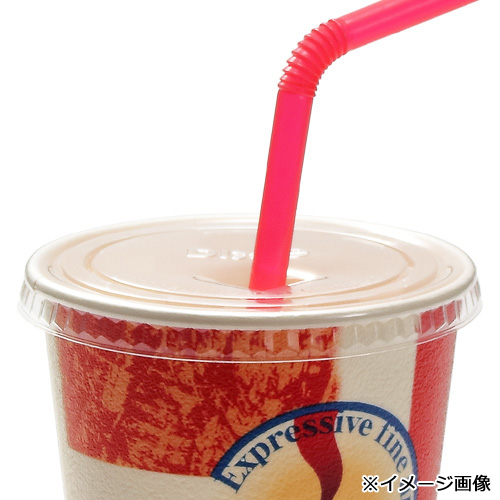 デキシー77パイ用ストロー穴蓋 透明 2500枚