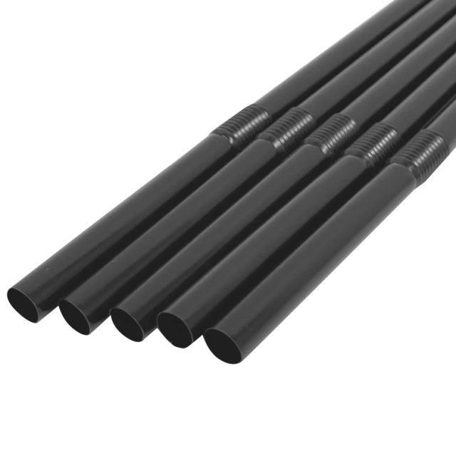 B486 わらおstrawバイオマス25 フレックスストロー裸6mm×210mm 黒 10000本