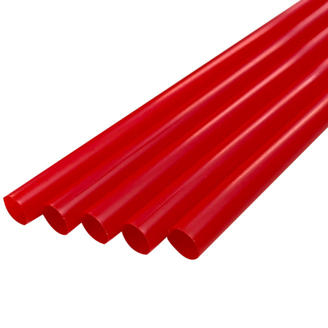 B500 わらおstrawバイオマス25 ストレートストロー裸6mm×210mm 赤 10000本