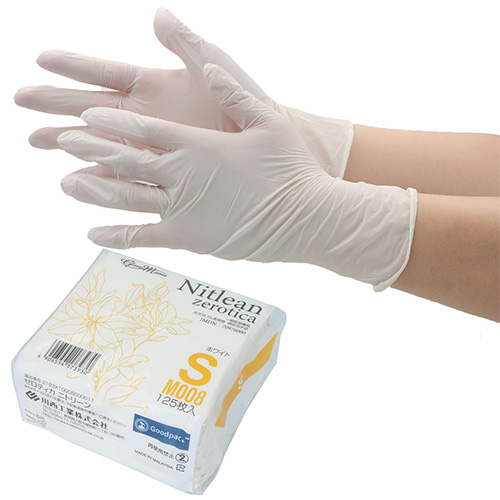 M008 ゼロティカニトリーン ホワイト S 2000枚