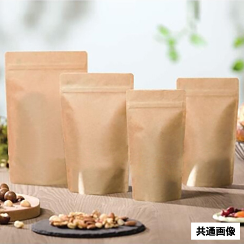 567655 スタンドチャック袋クラフトタイプ No.16-26 160×260（45）800枚