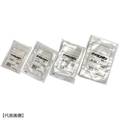 ナイロンポリNLタイプ 14-25 140×250mm 3400枚_福助工業 0715670