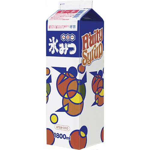 ハニー）氷みつ ピーチ 1.8L（Ａタイプ）