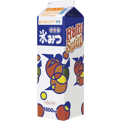 ハニー）氷みつ オレンジ 1.8L（Ａタイプ）