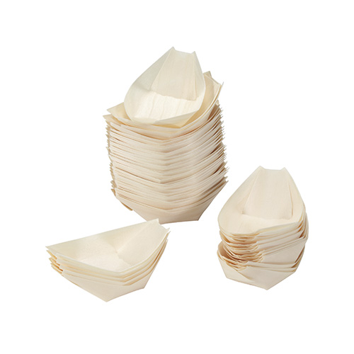 アスペン 経木 舟皿 特小 50枚