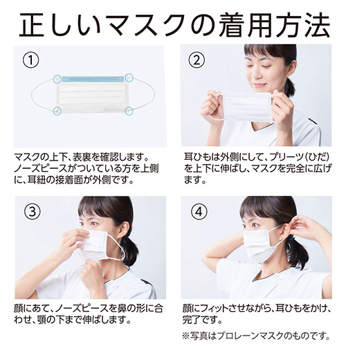 セーフマスク プレミア アンチフォグ ホワイト 500枚