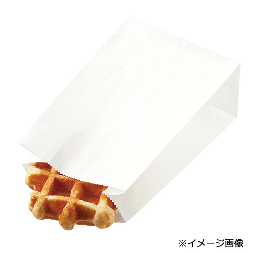 NF耐油角底袋 11-6 白無地 2000枚