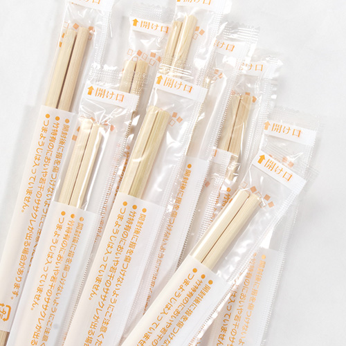 竹角箸節有 OPP完封 楊枝無 20cm 100膳