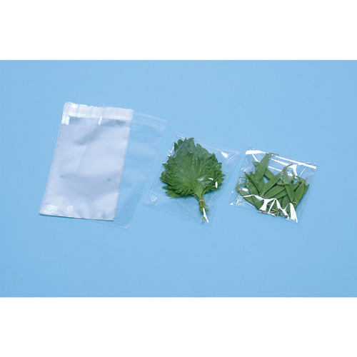 野菜袋 OPP防曇糊付袋 150×150＋40mmPマーク入2穴 20000枚｜紙コップ