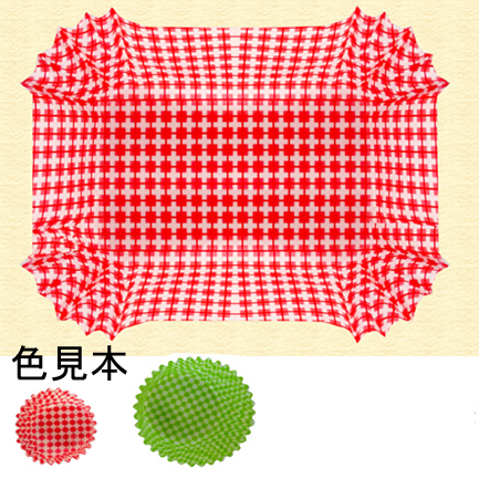 【送料無料】純白ペットケース 角特大チェック柄 赤(1万枚) 送料無料/直送” NEW純白ペットケース 角大チェック柄 赤 20本