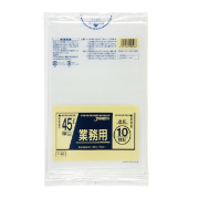 透明_ゴミ袋45L_LD厚み0.04×650×800mm［透明］厚手 400枚（非食品用）（包装デザインは変わる場合が御座います。）