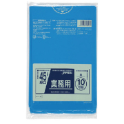 青色_ゴミ袋45L_LD厚み0.04×650×800mm［青］厚手 10枚（非食品用）（包装デザインは変わる場合が御座います。）