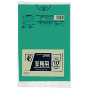 緑色_ゴミ袋45L_LD厚み0.03×650×800mm［グリーン］10枚（非食品用）（包装デザインは変わる場合が御座います。）