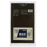 ゴミ袋70L_LD厚み0.04×800×900mm［ブラウン］400枚（非食品用）（包装デザインは変わる場合が御座います。）