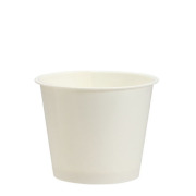 トーカン/アイスカップ 紙容器 業務用（124ml）PC-90F ムジ 両面PE 2000個