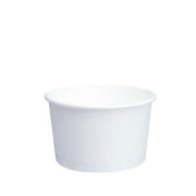 業務用 アイスクリームカップPI-120T(ホワイト) 146ml 1500個※大袋入り