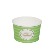 トーカン/スープカップ 紙容器 業務用（293ml）PC-240N スープカップ S 片面PE 1200個