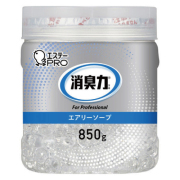 エステー 消臭力 業務用 ビーズタイプ 大容量 本体 850g タバコ用 クリアミント 6個