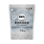 エステー 消臭力 業務用 クラッシュゲルタイプ トイレ用 つめかえ 1.4kg 森林 6個