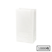 NF耐油角底袋 No.6 白無地 1000枚