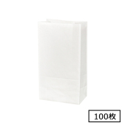 NF耐油角底袋 No.6 白無地 100枚