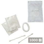 コトンEセット（MATTE）ヘアバンド白 1000個