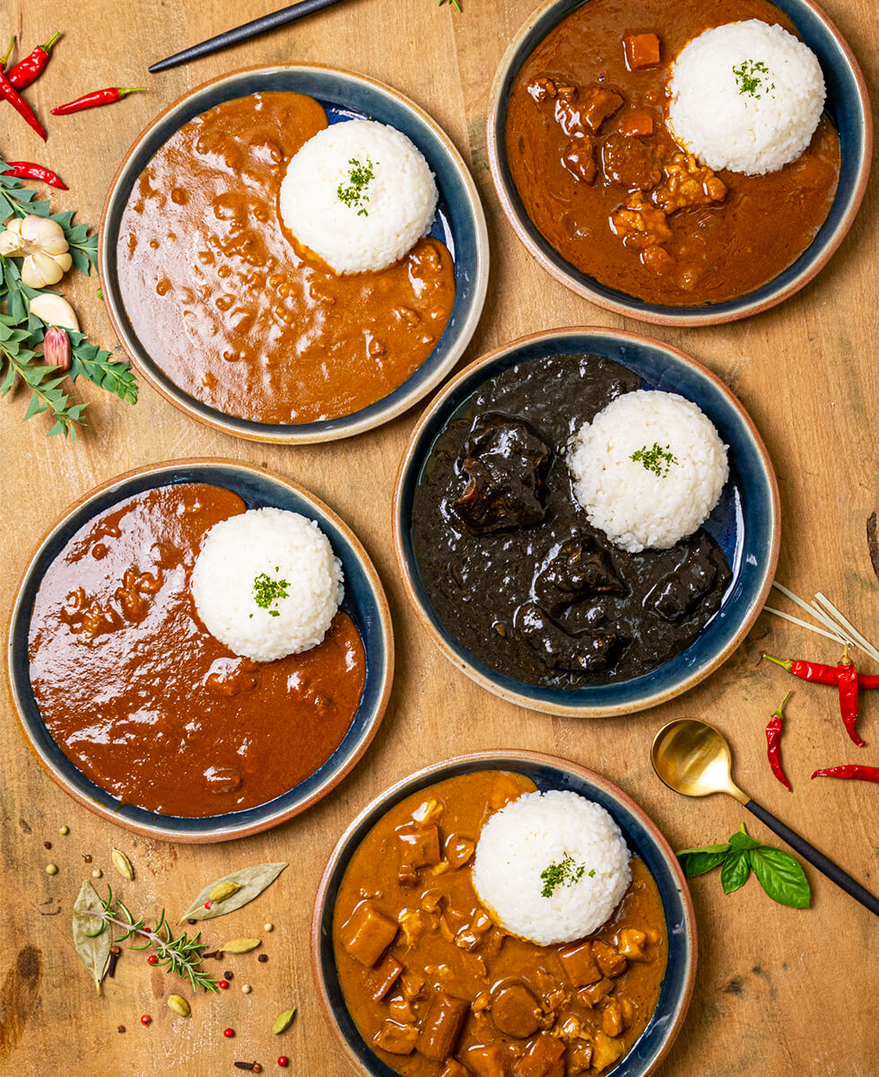 宮崎カレーセット ばあちゃん本舗