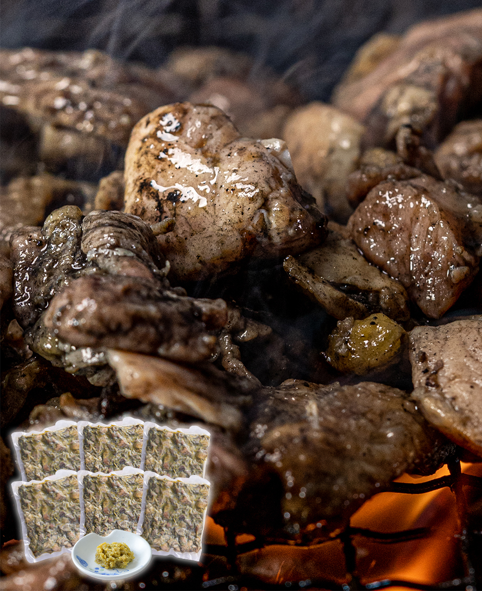 炭火焼鶏セット（500ｇ×6） 栗山ノーサン みやこんじょ産直LiveShopping