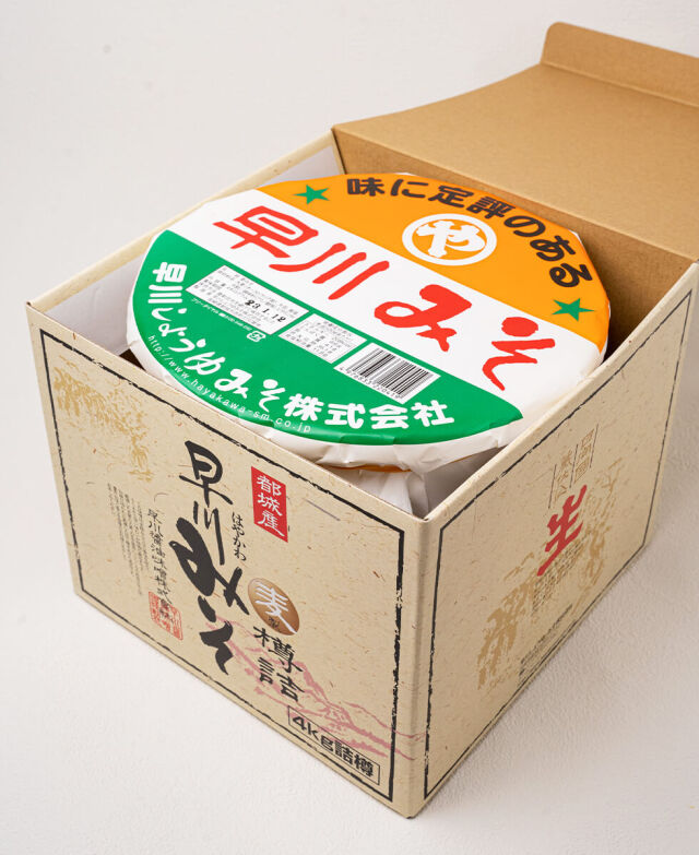 4kg 麦みそタル 早川しょうゆみそ みやこんじょ産直LiveShopping