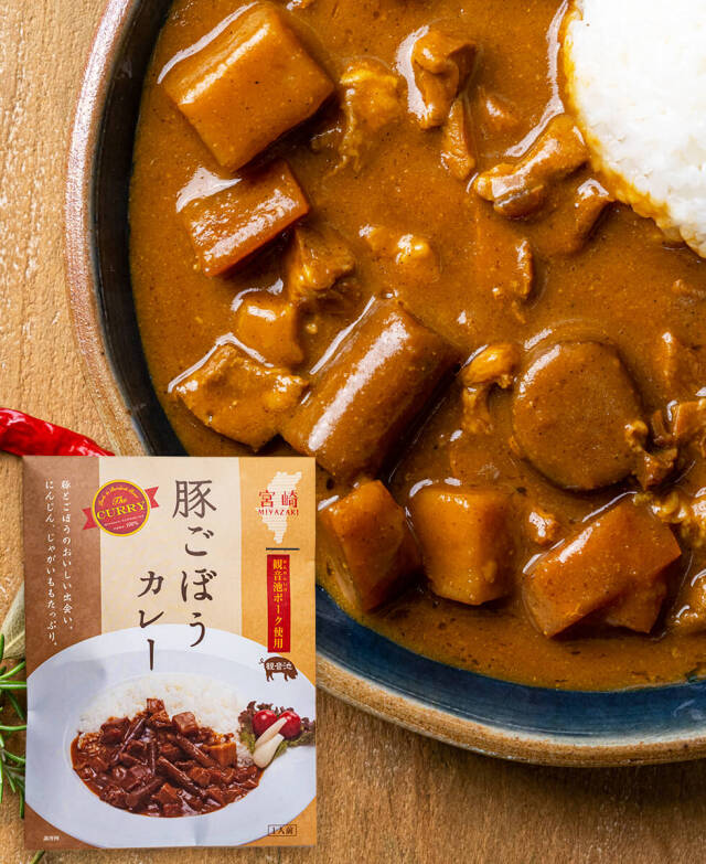 宮崎カレーセット ばあちゃん本舗 みやこんじょ産直LiveShopping